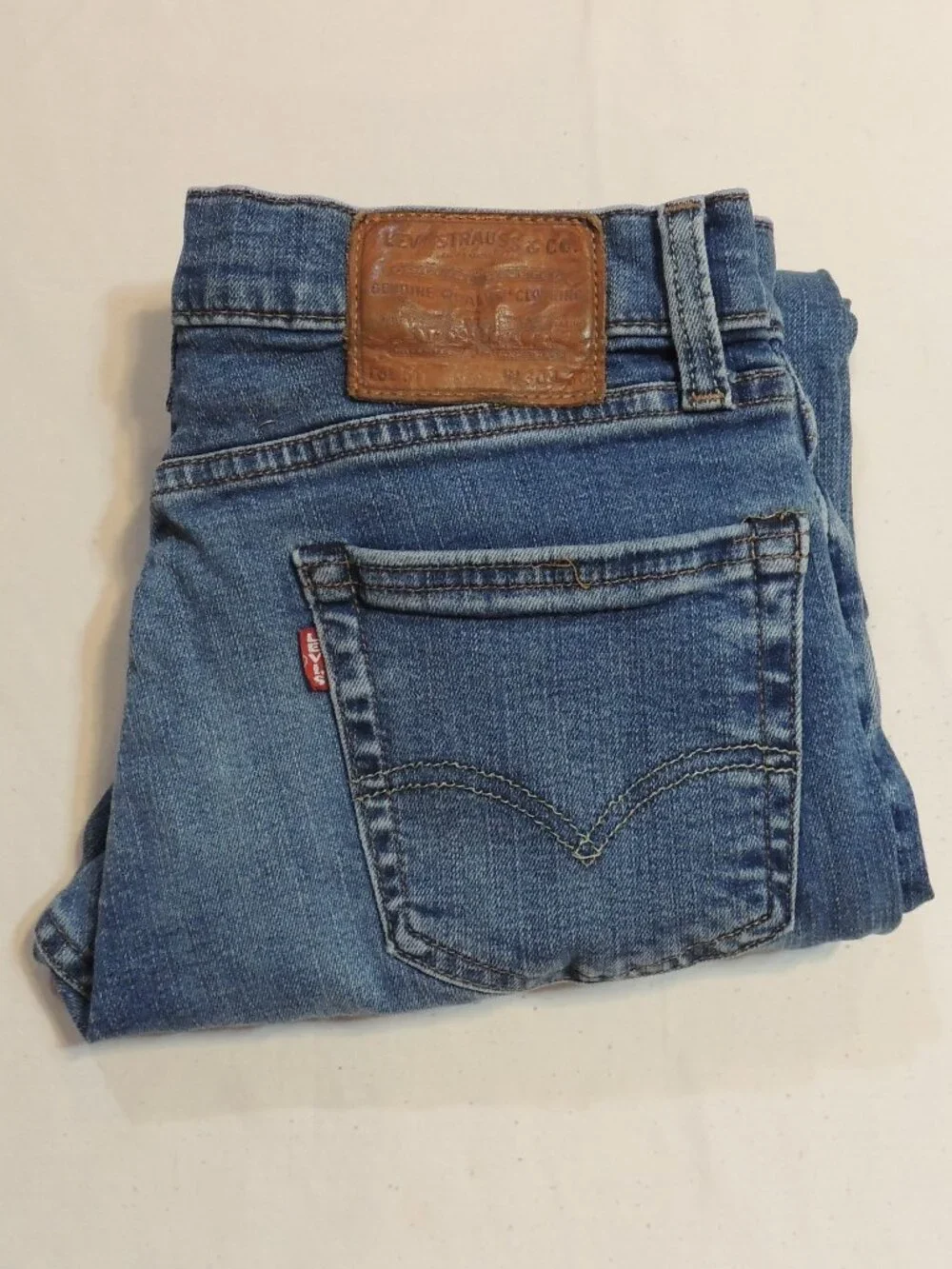 Levi 511 Jeans Men 30x30 Blue Pockets Work Travel Play Party Denim Blue Jeans